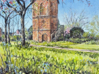 Spring at Moseley Hall Dovecote